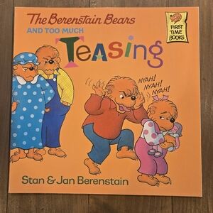 Vintage The Berenstain Bears And Too Much Teasing Book